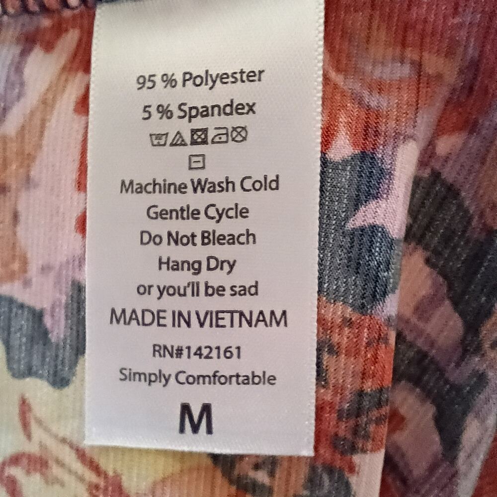 LuLaRoe Women's Kimono ONE SIZE Polyester Spandex Lightweight Abstract Floral - Picture 5 of 5